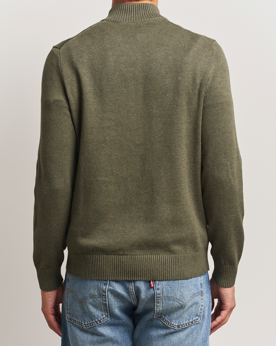 Mies | Puserot | Morris | Darmon Half Zip Olive
