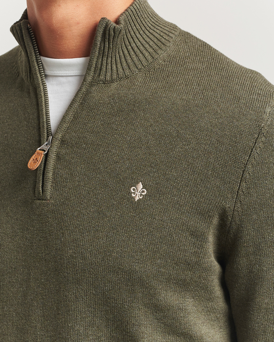 Mies | Puserot | Morris | Darmon Half Zip Olive