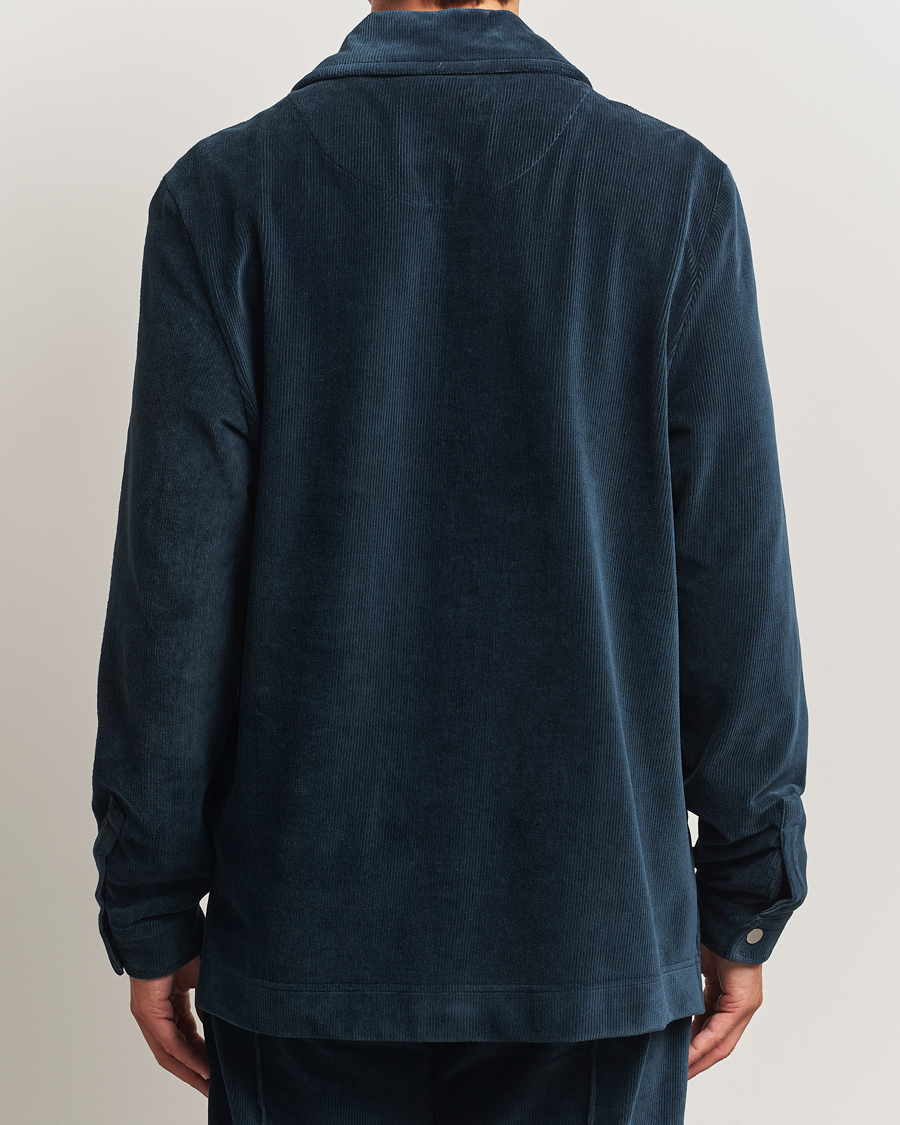 Mies | Puserot | OAS | Savvy Half Zip Dark Blue