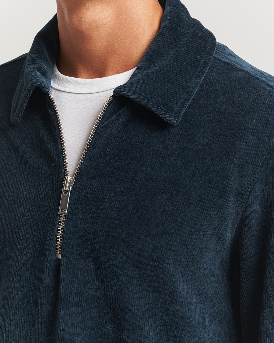 Mies | Puserot | OAS | Savvy Half Zip Dark Blue