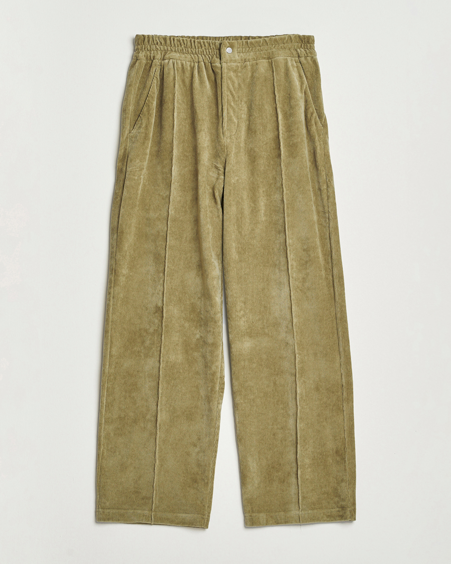 Mies | Housut | OAS | Ander Corduroy Pants Green