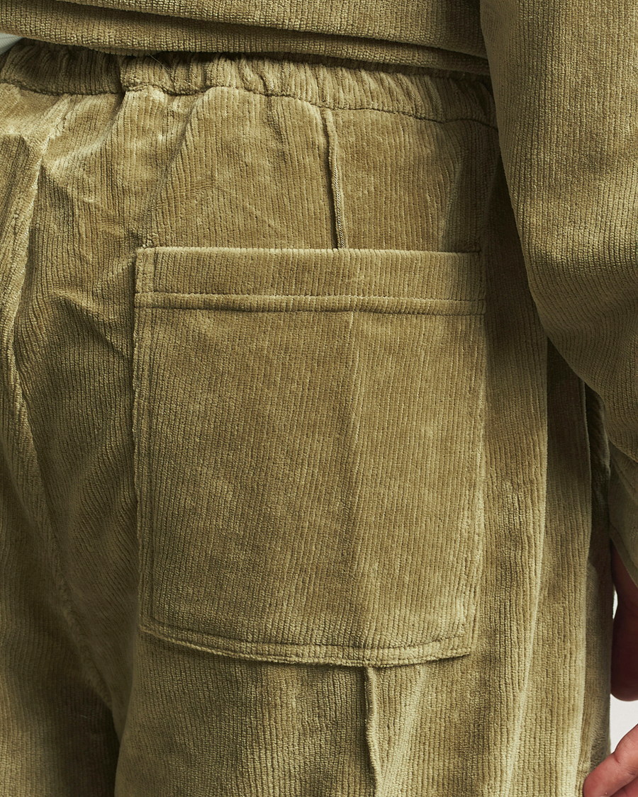 Mies | Housut | OAS | Ander Corduroy Pants Green