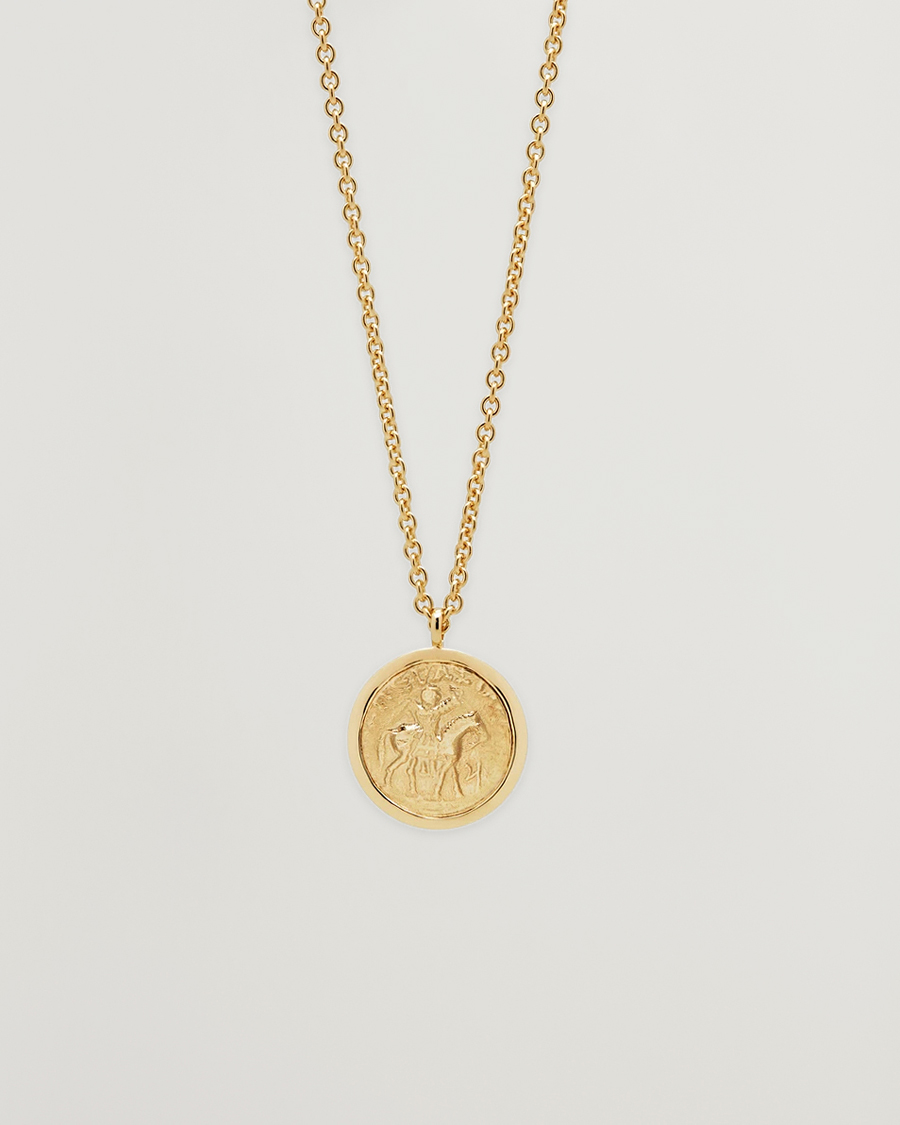 Mies | Korut | Tom Wood | Coin Pendant Necklace Gold