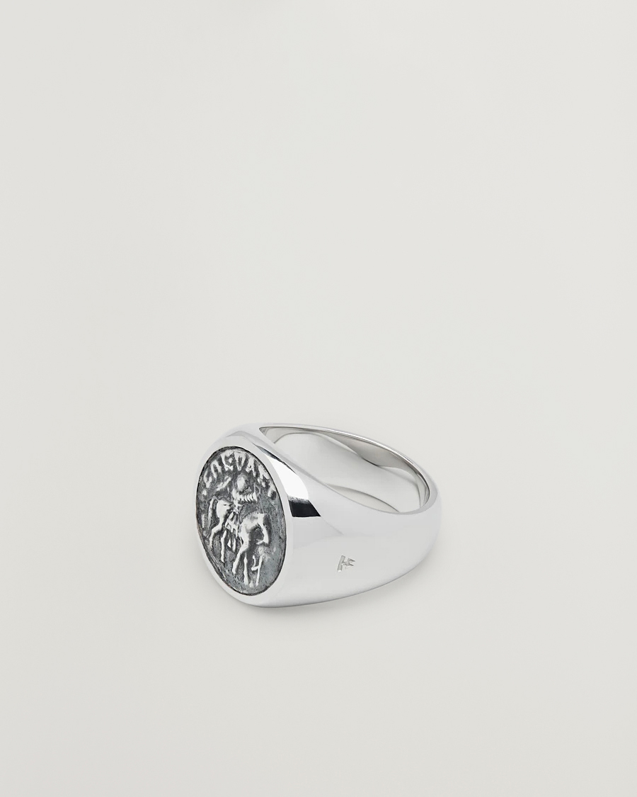 Mies | Korut | Tom Wood | Coin Pinky Ring Silver