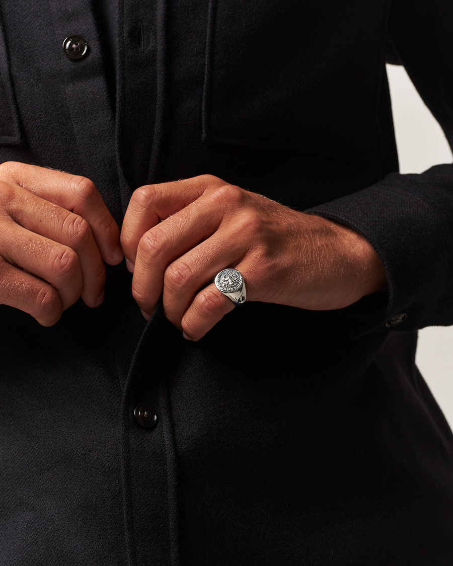 Mies | Korut | Tom Wood | Coin Pinky Ring Silver