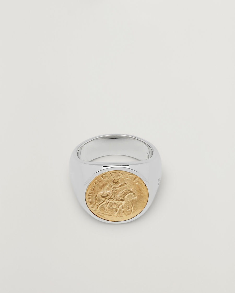 Mies | Korut | Tom Wood | Coin Pinky Ring Silver/Gold