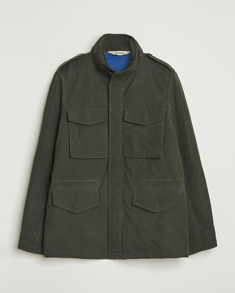 Mies | Takit | Aspesi | Minifield Cotton Field Jacket Military