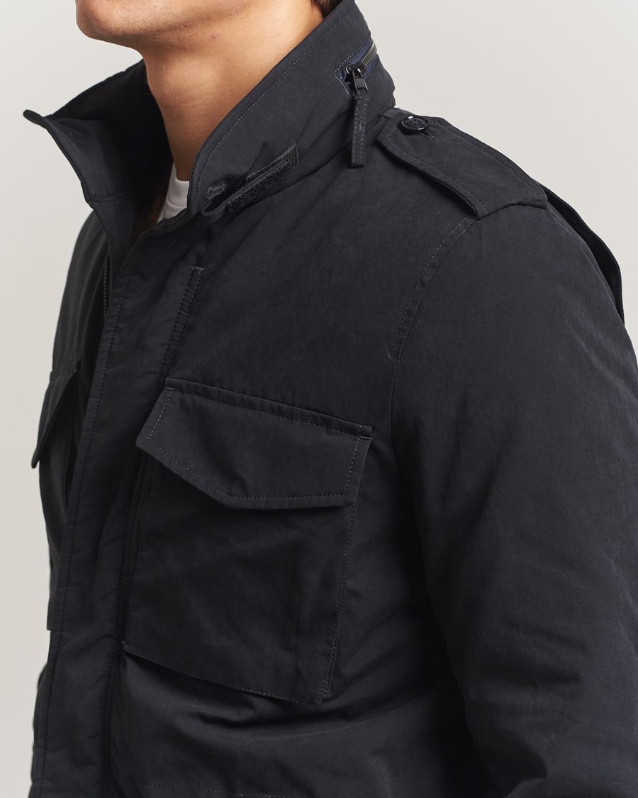 Mies | Takit | Aspesi | Minifield Cotton Field Jacket Navy