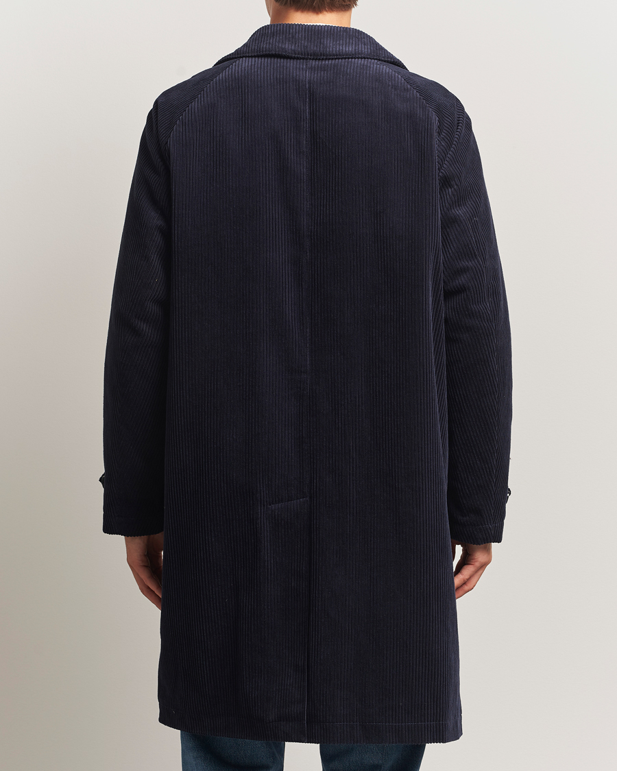 Mies | Takit | Aspesi | Corduroy Raglan Coat Navy