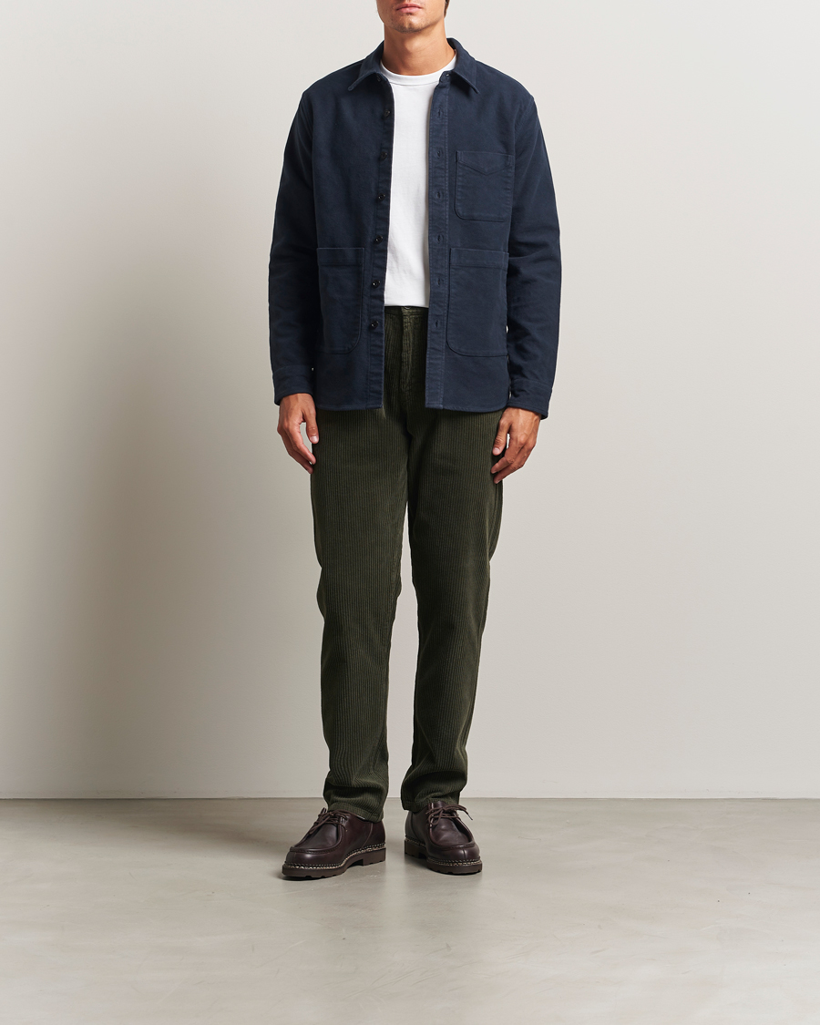Mies | Housut | Aspesi | Corduroy Pants Hunting Green