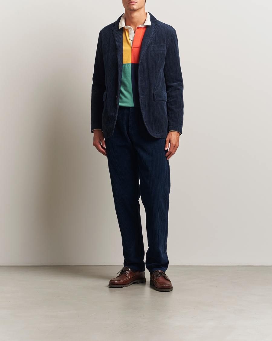 Mies | Pikkutakit | Aspesi | Corduroy Blazer Navy