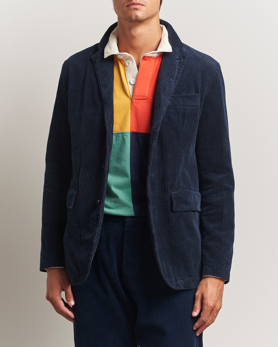 Mies | Pikkutakit | Aspesi | Corduroy Blazer Navy