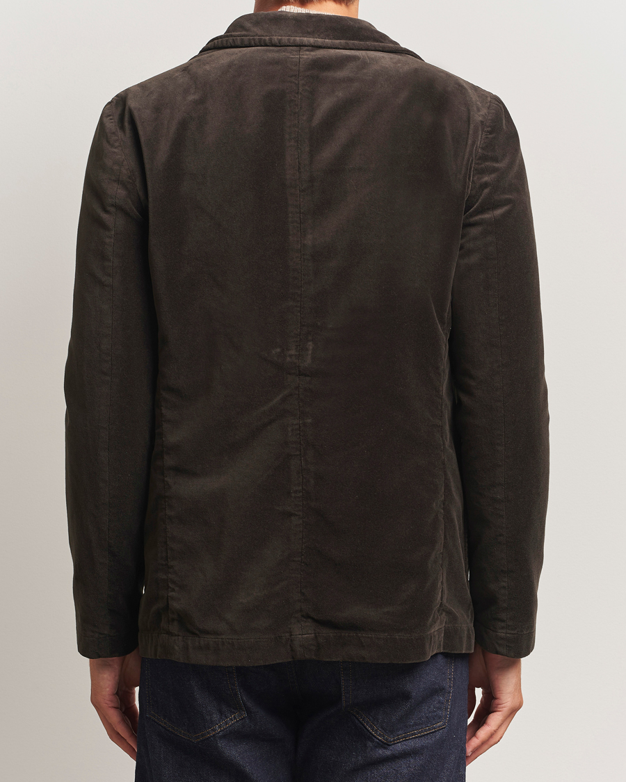 Mies | Pikkutakit | Aspesi | Soft Velvet Blazer Dark Brown