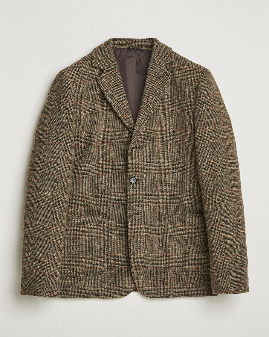 Mies | Pikkutakit | Aspesi | Harris Tweed Blazer Brown Check
