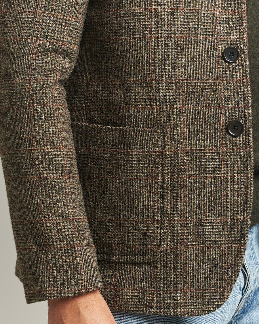 Mies | Pikkutakit | Aspesi | Harris Tweed Blazer Brown Check