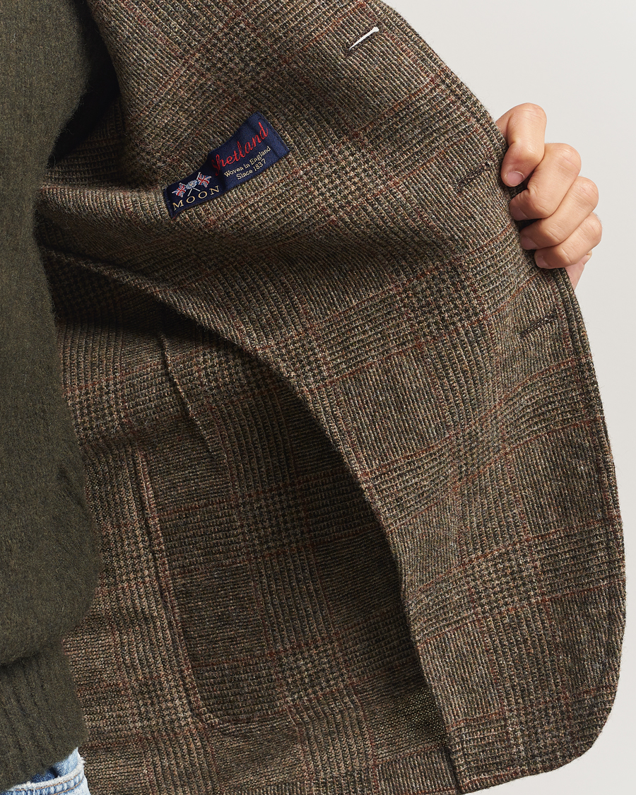 Mies | Pikkutakit | Aspesi | Harris Tweed Blazer Brown Check