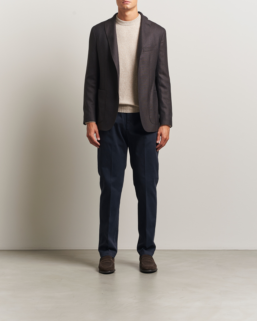Mies | Housut | Briglia 1949 | Soho Tailored Easy Fit Chino Navy