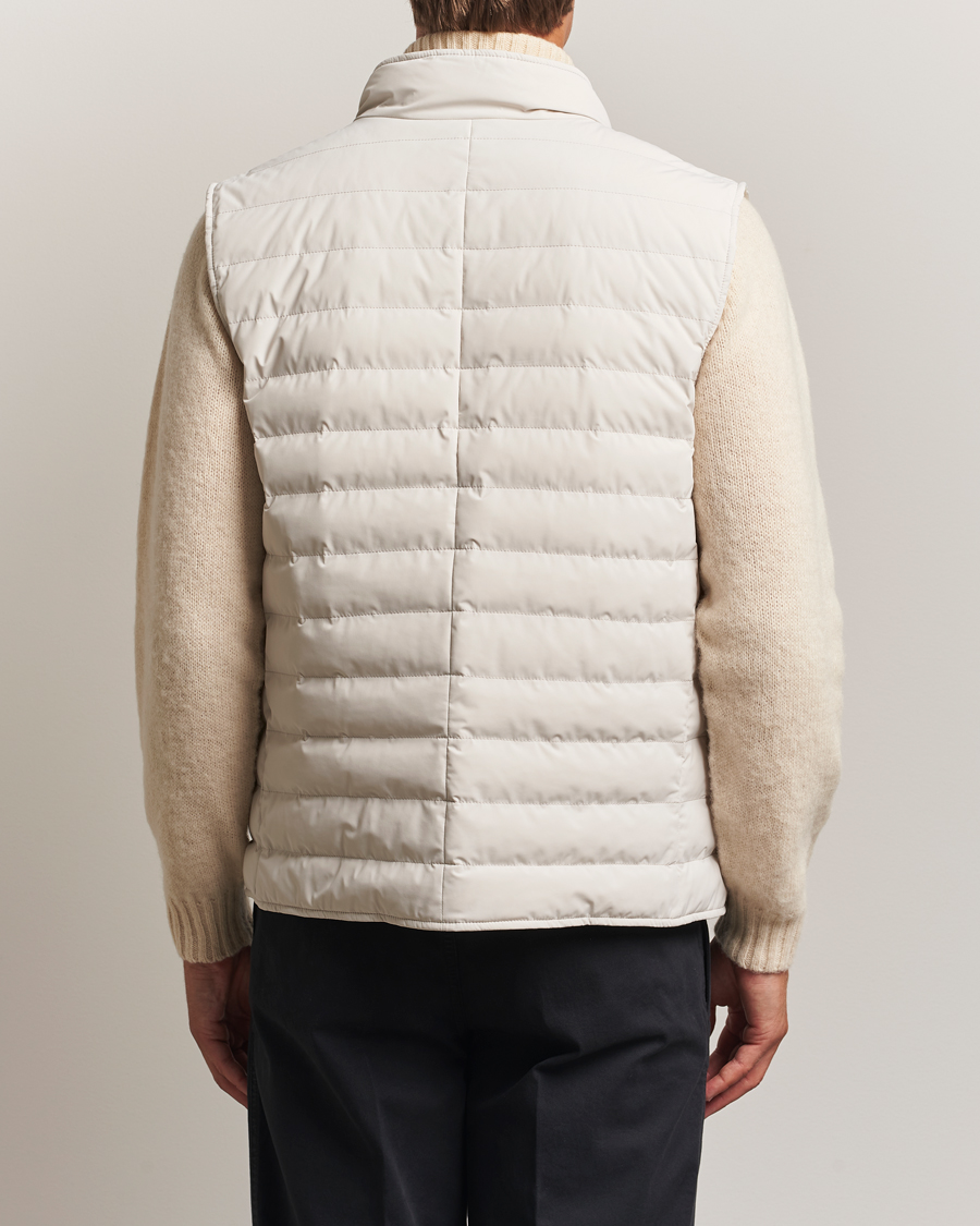 Mies | Takit | Brunello Cucinelli | Nylon Gilet Light Beige