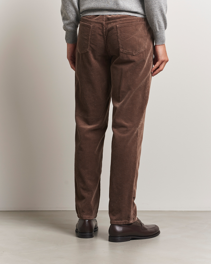 Mies | Housut | Brunello Cucinelli | Leisure Fit Corduroy 5-Pocket Pants Taupe