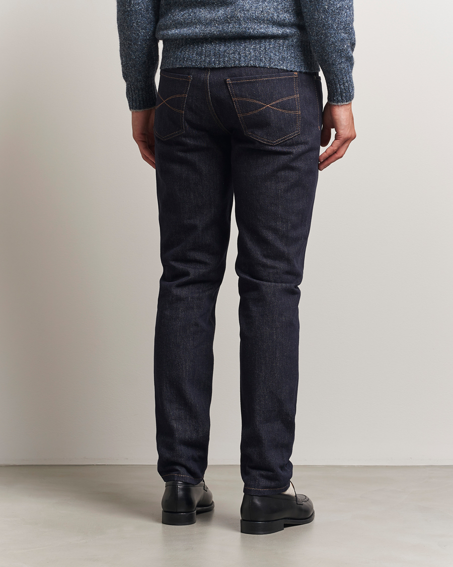 Mies | Farkut | Brunello Cucinelli | Traditional Fit Jeans Dark Indigo