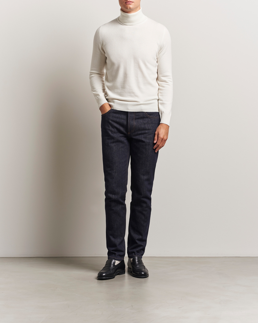 Mies | Puserot | Brunello Cucinelli | 2 Ply Cashmere Rollneck Panama