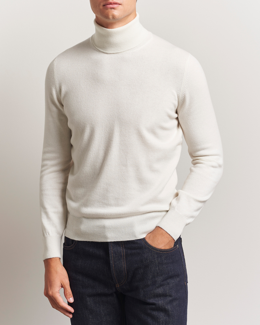 Mies | Puserot | Brunello Cucinelli | 2 Ply Cashmere Rollneck Panama