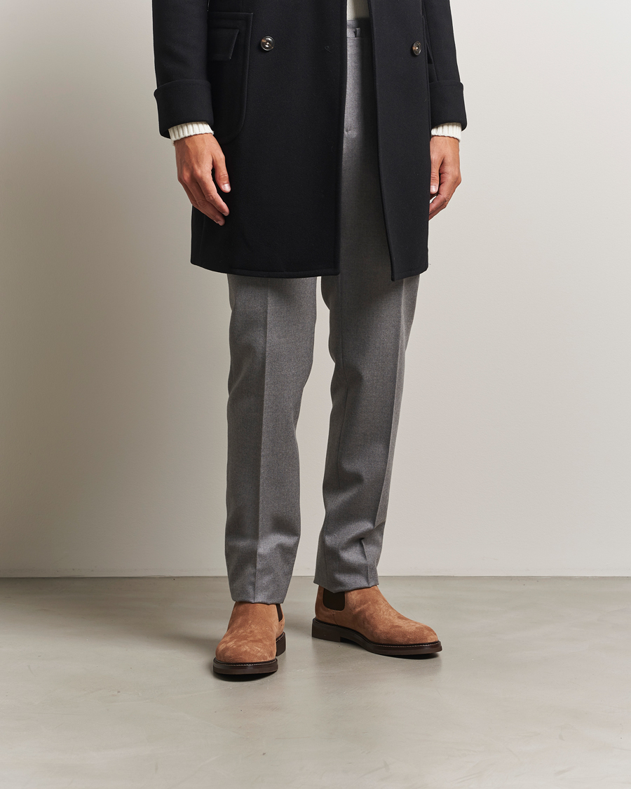 Mies | Nilkkurit | Brunello Cucinelli | Chelsea Boots Brown Suede