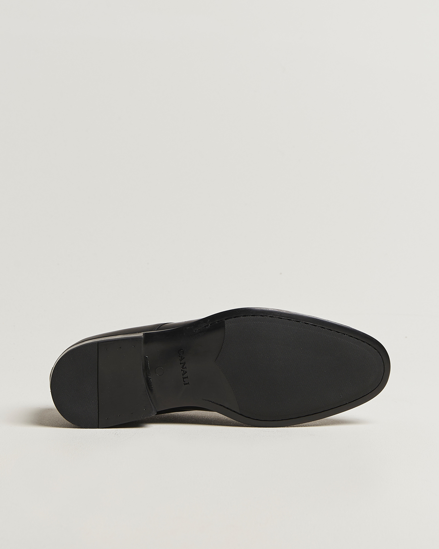 Mies | Derby-kengät | Canali | Cap Toe Derby Black Calf