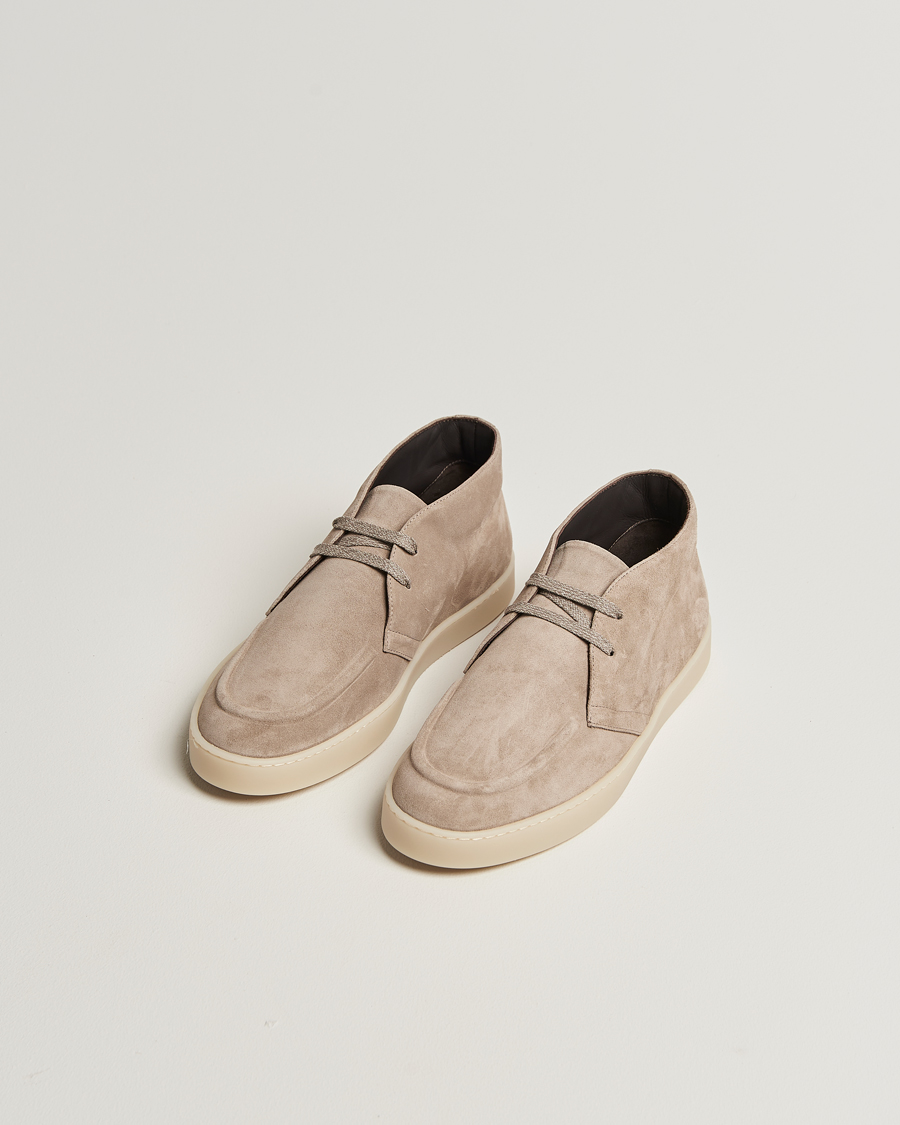 Mies | Nilkkurit | Canali | Chukka Boots Beige Suede