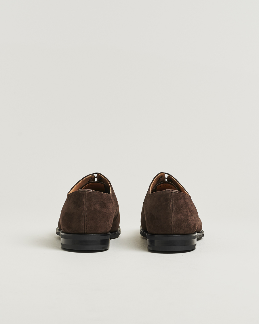 Mies | Oxford-kengät | Church's | Consul Suede Oxford Dark Brown