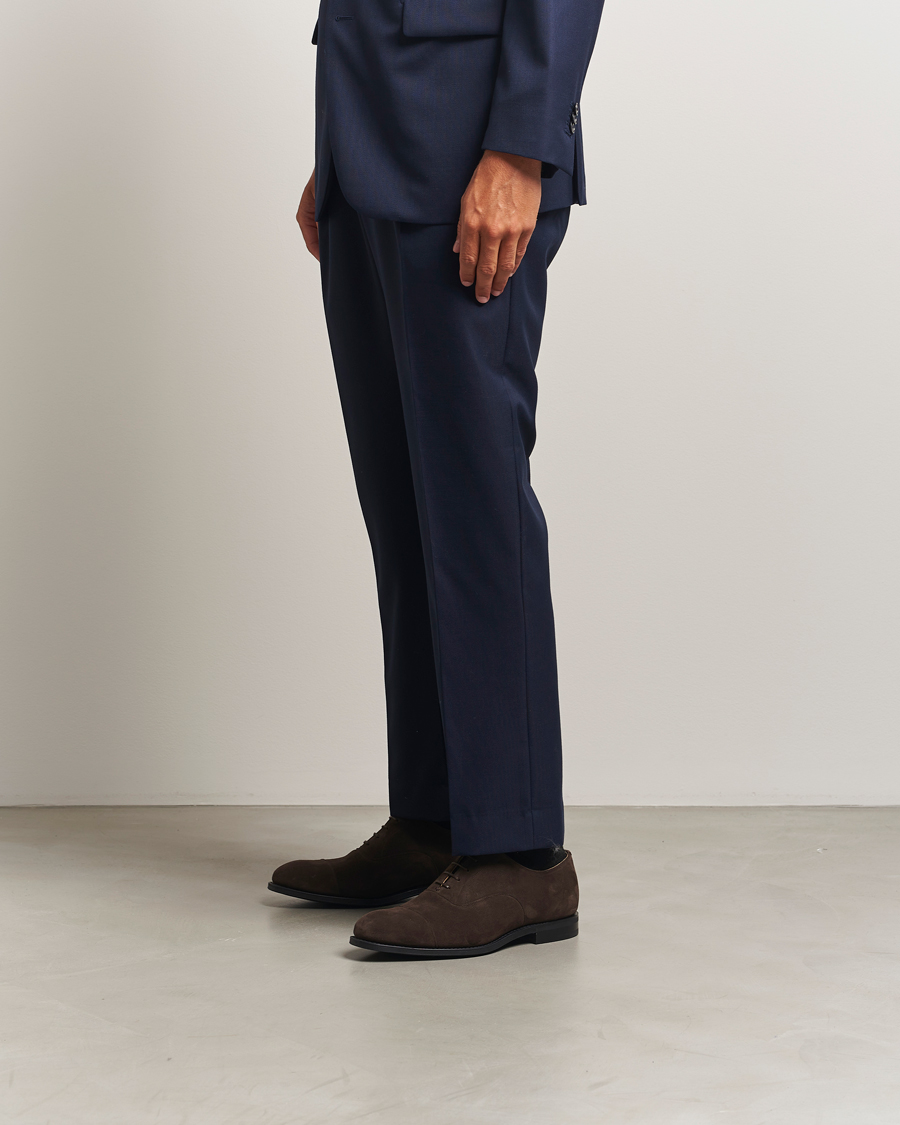 Mies | Oxford-kengät | Church's | Consul Suede Oxford Dark Brown