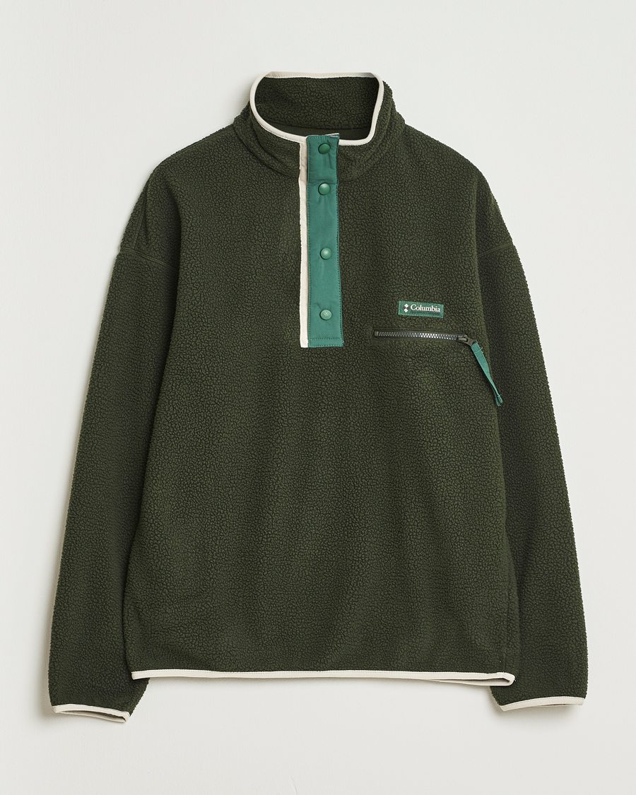 Mies | Puserot | Columbia | Helvetia Half Snap Fleece Greenscape