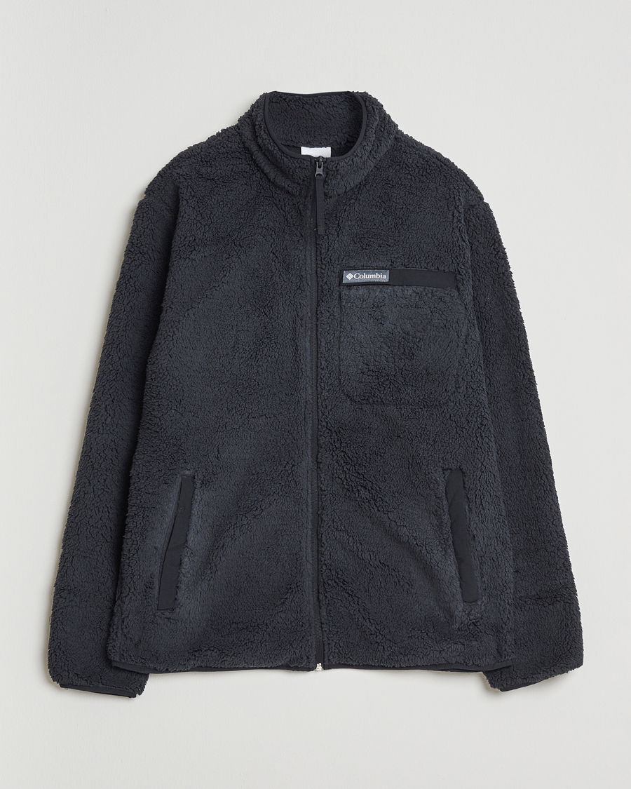 Mies | Puserot | Columbia | Rugged Ridge High Pile Full Zip Black