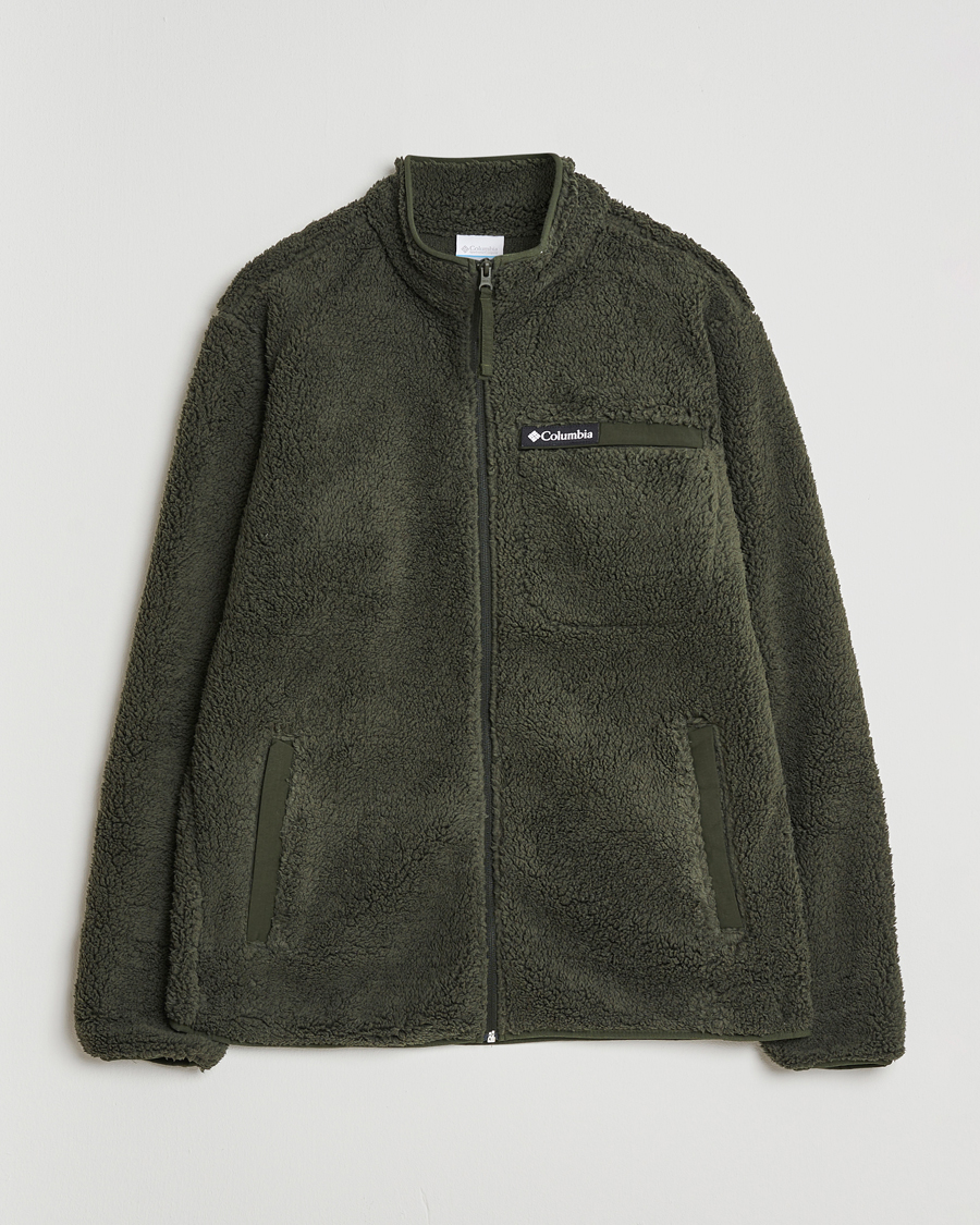 Mies | Puserot | Columbia | Rugged Ridge High Pile Full Zip Greenscape