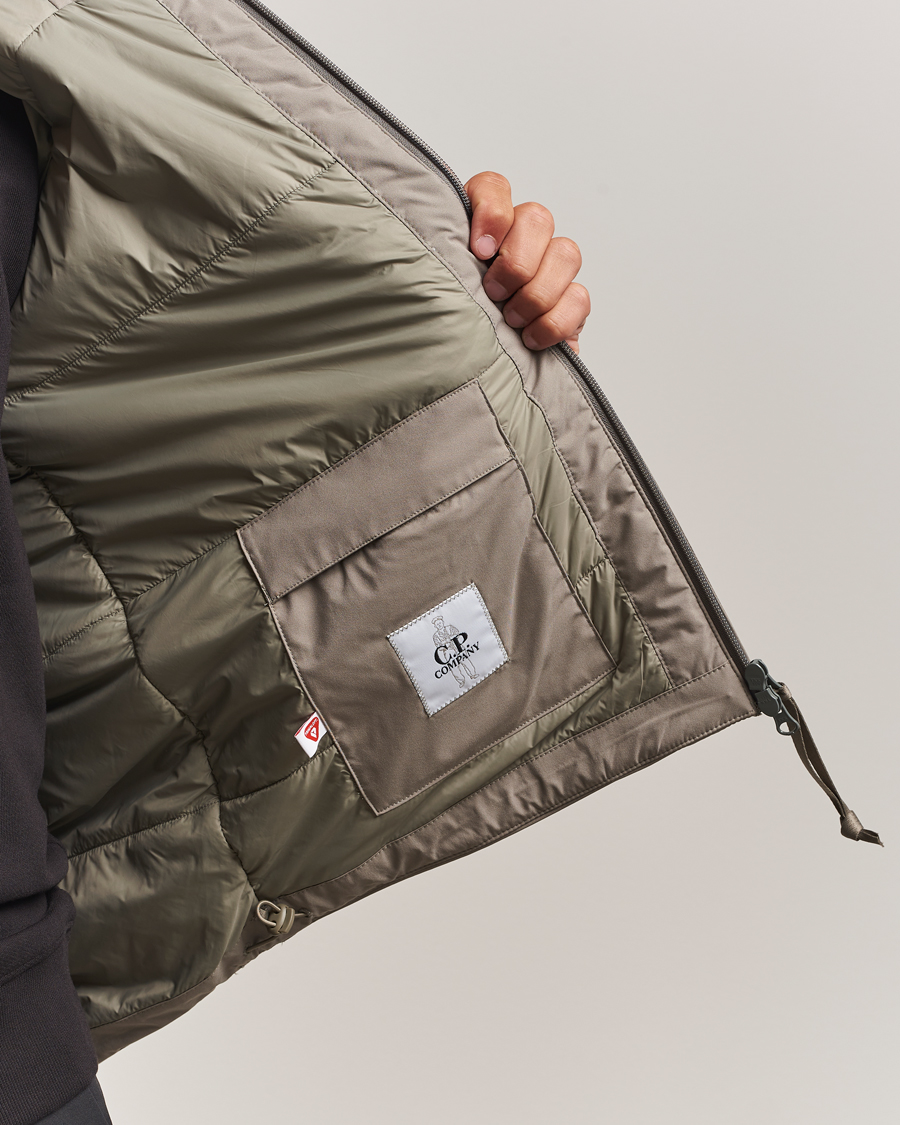 Mies | Takit | C.P. Company | Pro-Tek Lightweight Padded Hood Jacket Light Sage
