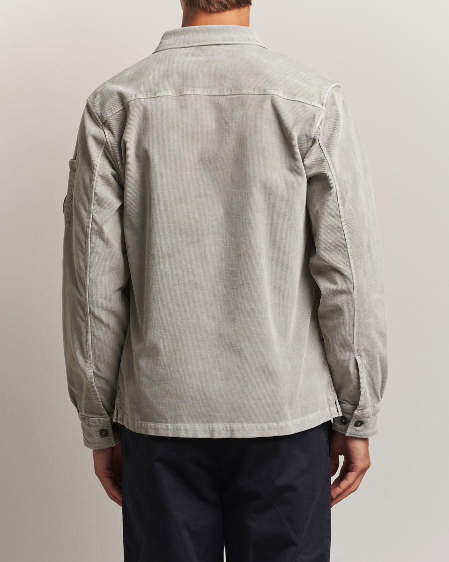 Mies | Kauluspaidat | C.P. Company | Corduroy Lens Overshirt Grey