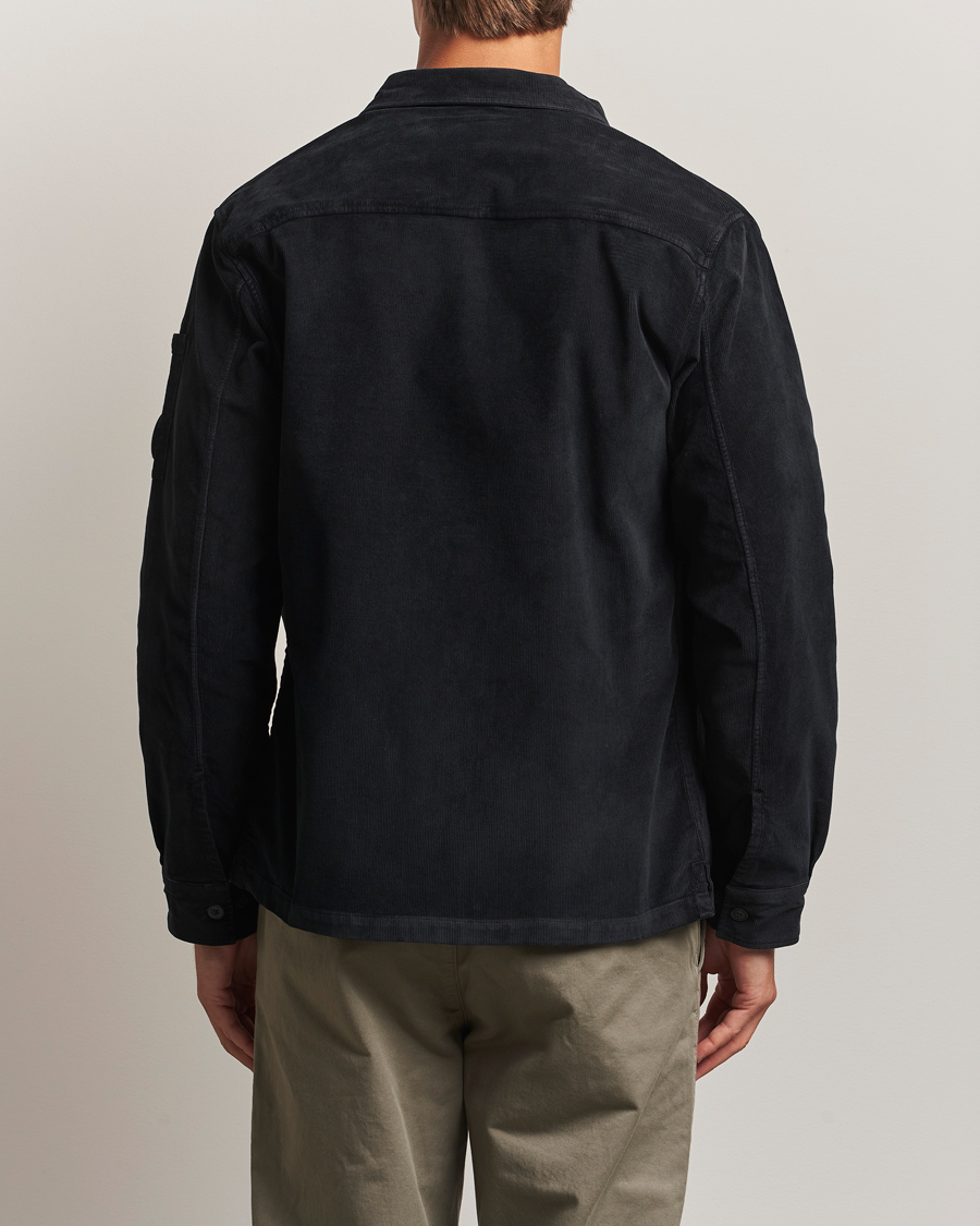 Mies | Kauluspaidat | C.P. Company | Corduroy Lens Overshirt Black