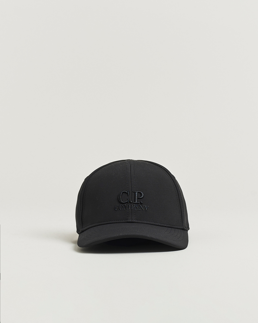 Mies | C.P. Company CP Shell Baseball Cap Black | C.P. Company | CP Shell Baseball Cap Black