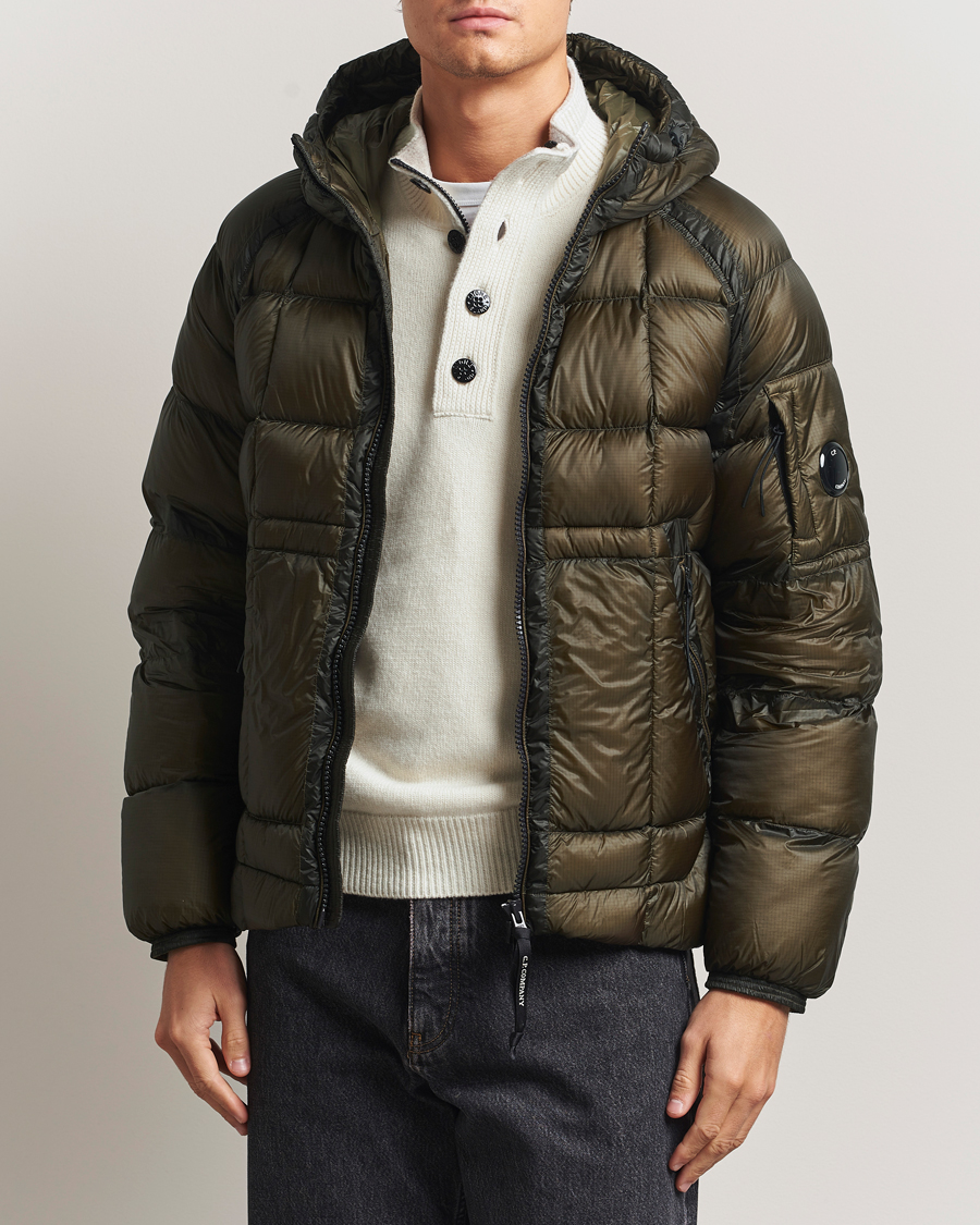 Mies | Takit | C.P. Company | DD Shell Padded Hood Jacket Dark Green
