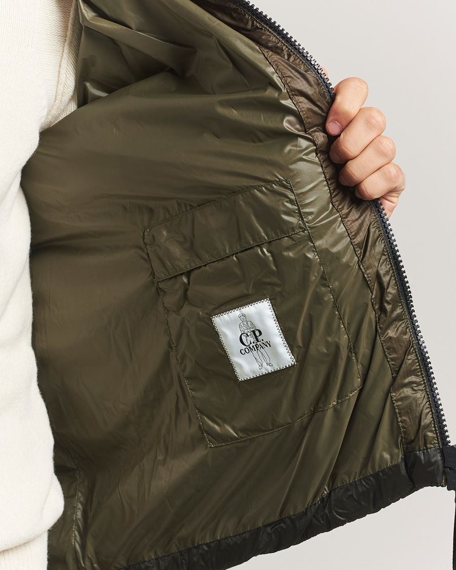 Mies | Takit | C.P. Company | DD Shell Padded Hood Jacket Dark Green