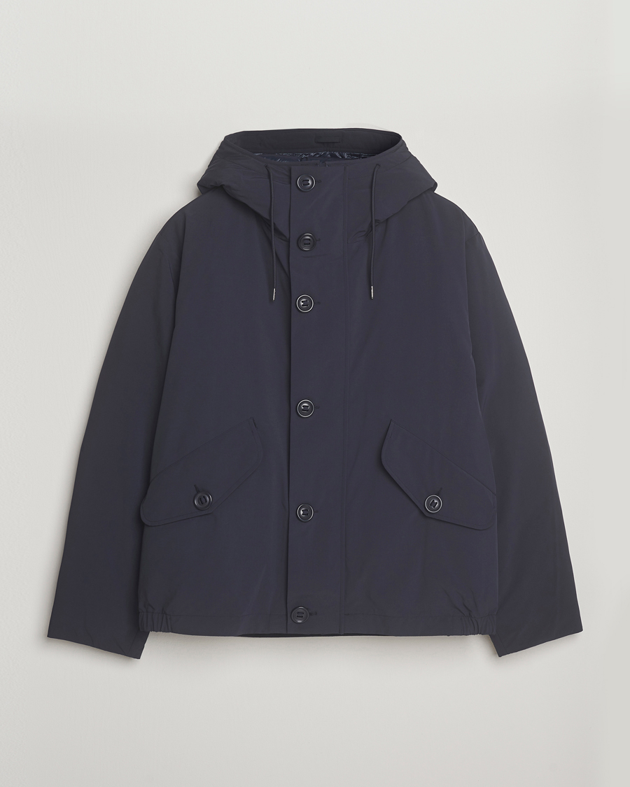 Mies | Takit | C.P. Company | Micro M Recycled Padded Hood Jacket Navy