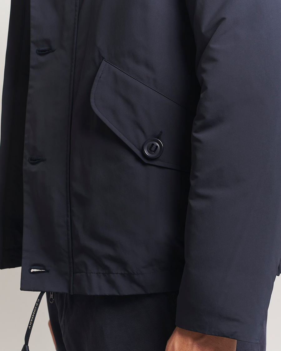 Mies | Takit | C.P. Company | Micro M Recycled Padded Hood Jacket Navy