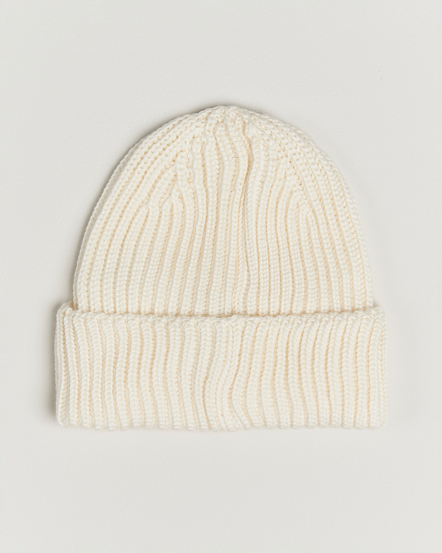 Mies | C.P. Company Knitted Merino Goggle Beanie White | C.P. Company | Knitted Merino Goggle Beanie White