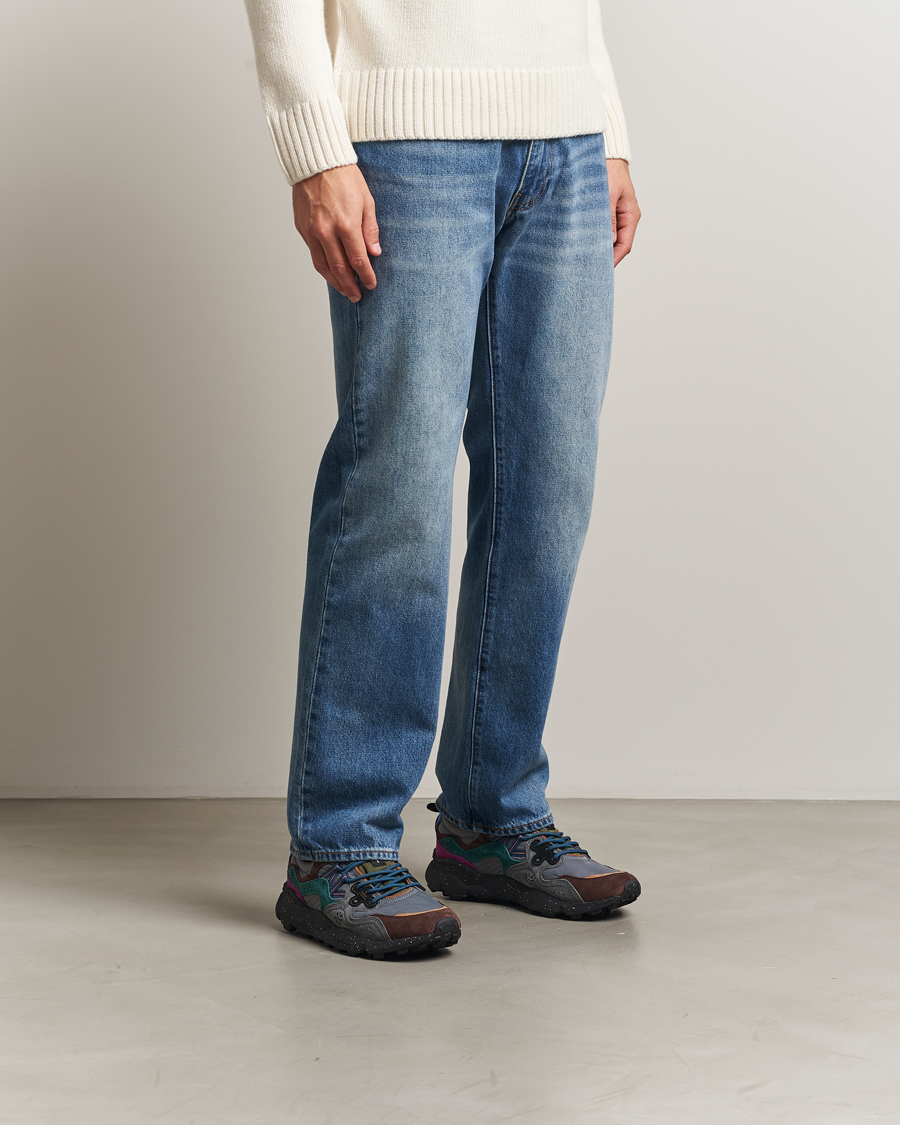 Mies | Tennarit | Flower Mountain | Yamano 3 Suede Sneaker Black/Grey