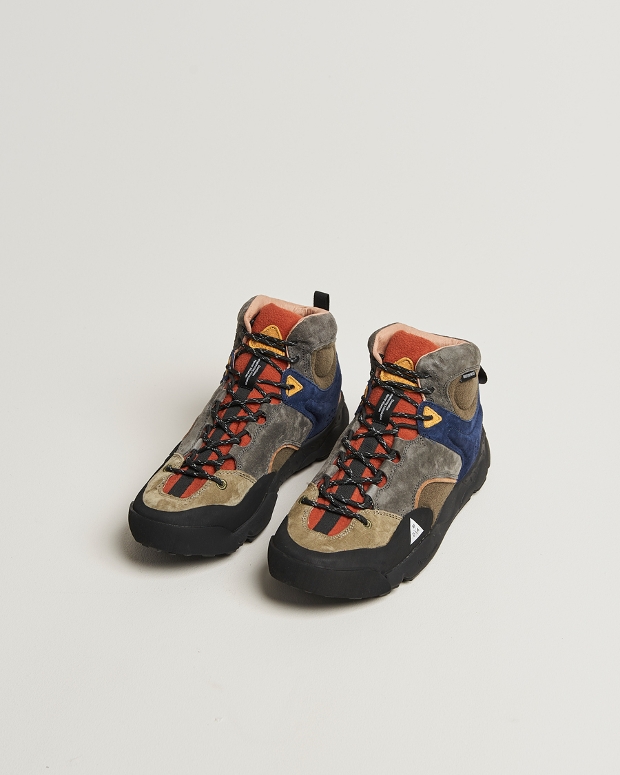 Mies | Flower Mountain Back Country Mid Suede/Leather Sneaker Multi | Flower Mountain | Back Country Mid Suede/Leather Sneaker Multi