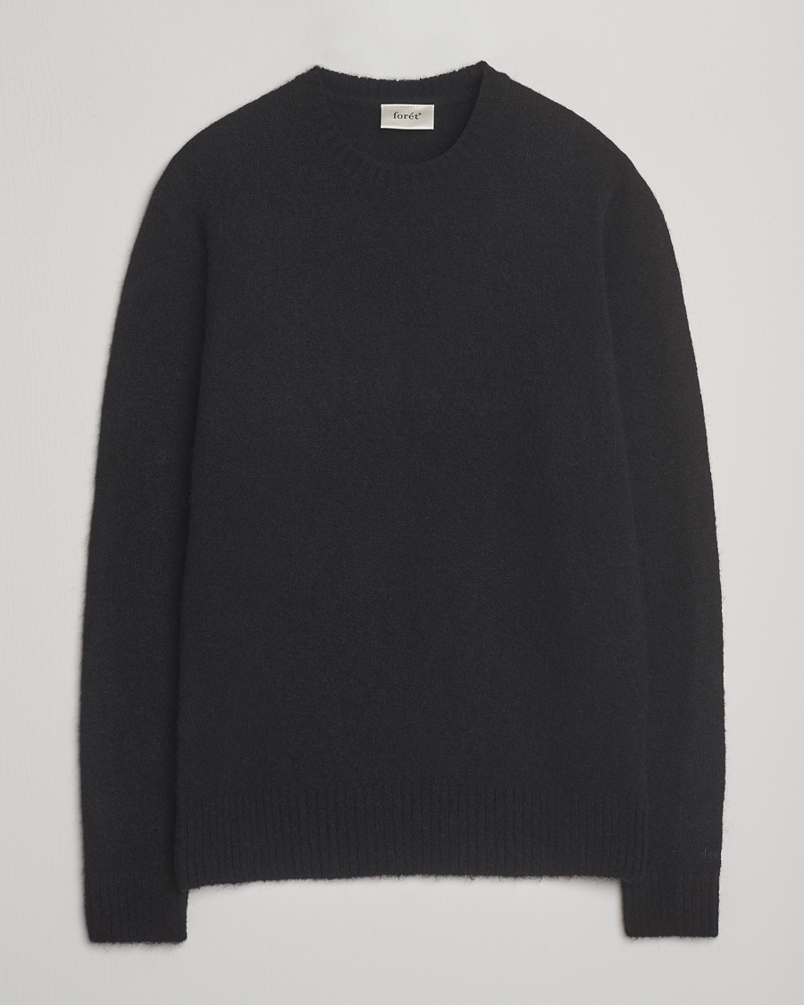 Mies | Puserot | Forét | Alpine Alpaca Knit Black