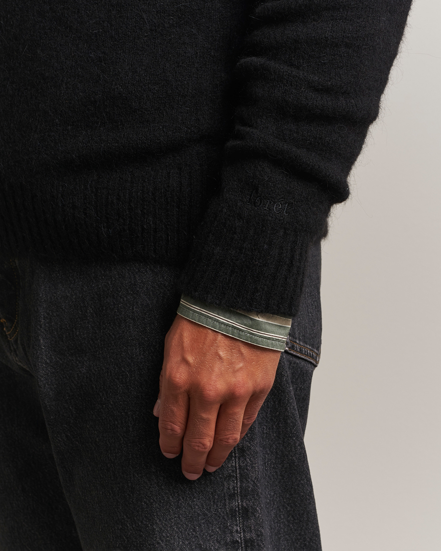 Mies | Puserot | Forét | Alpine Alpaca Knit Black