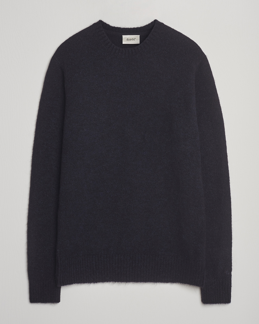 Mies | Puserot | Forét | Alpine Alpaca Knit Navy