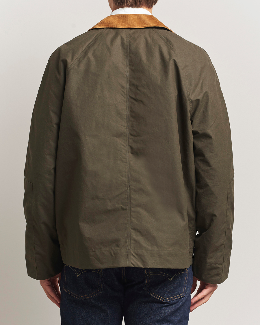 Mies | Takit | Forét | Aspen Oilskin Jacket Army