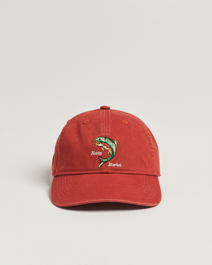 Mies | Forét Catch Washed Cap Red | Forét | Catch Washed Cap Red
